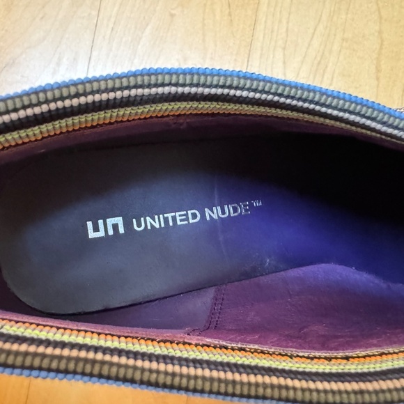 Women's NWOT United Nude Multi Coloured 'Fold' Bootie Sz 41 - Picture 8 of 13